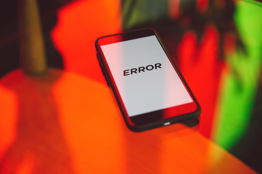 common errors and fixes for 703 997 8382